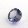 Фиолетово-синий танзанит круг, вес 0.78 карат, размер 5.9х5.9мм (tanz0267)