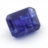 Яркий фиолетово-синий танзанит октагон, вес 4.15 карат, размер 10х7.9мм (tanz0305)