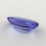 Фиолетово-синий танзанит овал, вес 0.88 карат, размер 7.5х5.4мм (tanz0331)