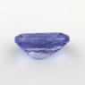 Фиолетово-синий танзанит овал, вес 0.77 карат, размер 6.9х4.8мм (tanz0333)