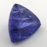 Яркий фиолетово-синий танзанит триллион, вес 10 карат, размер 13.3х13.2мм (tanz0335)