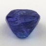 Яркий фиолетово-синий танзанит антик, вес 6.5 карат, размер 10.5х8.9мм (tanz0337)