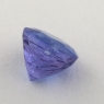 Фиолетово-синий танзанит круг, вес 1.44 карат, размер 6.6х6.6мм (tanz0344)
