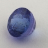 Яркий фиолетово-синий танзанит круг, вес 2.15 карат, размер 7.2х7.1мм (tanz0345)