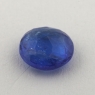 Ярко-синий танзанит круг, вес 1.06 карат, размер 6.5х6.5мм (tanz0346)