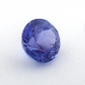 Фиолетово-синий танзанит круг, вес 0.89 карат, размер 5.7х5.7мм (tanz0398)
