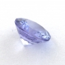 Фиолетово-синий танзанит круг, вес 0.87 карат, размер 6.2х6.1мм (tanz0433)