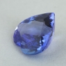 Фиолетово-синий танзанит формы сердце, вес 3.68 карат, размер 11х10.5мм (tanz0494)