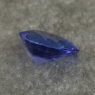 Яркий фиолетово-синий танзанит отличной российской огранки формы сердце, вес 2.2 карат, размер 9.3х9мм (tanz0499)
