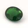 Ярко-зелёный гранат цаворит формы овал, вес 0.66 карат, размер 6.6х5.2мм (tsav0021)