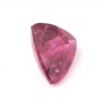 Тёмно-розовый турмалин рубеллит триллион вес 1.1 карат, размер 7х7мм (turm0233)