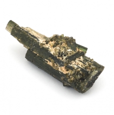 Сросток кристаллов зелёного турмалина весом 79.84 карат, размер 48х20мм (turm0249)