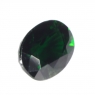 Тёмно-зелёный хромтурмалин овал вес 1.02 карат, размер 6.9х5.3мм (turm0269)