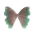 Пара резных полихромных турмалинов Бабочка, общий вес 4.58 карат, размер 14.1х8.2мм (turm0303)