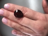 Темно-малиновый турмалин груша, вес 16.24 карат, размер 18.5х14.8мм (turm0348)