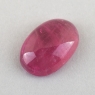 Ярко-розовый турмалин рубеллит кабошон овал, вес 3.1 карат, размер 11.6х7.8мм (turm0501)