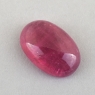 Ярко-розовый турмалин рубеллит кабошон овал, вес 3.1 карат, размер 11.6х7.8мм (turm0501)
