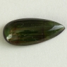 Зелёный турмалин кабошон груша, вес 5.02 карат, размер 18.5х8.2мм (turm0543)