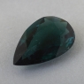 Тёмный сине-зелёный турмалин формы груша, вес 2.7 карат, размер 13.6х8.3мм (turm0567)