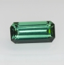 Голубовато-зелёный турмалин формы октагон, вес 1.24 карат, размер 9.1х4.1мм (turm0633)