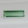 Зелёный турмалин формы октагон, вес 1.41 кт, размер 12.8х4.1х2.7 мм (turm0672)