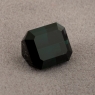 Тёмный сине-зелёный турмалин индиголит точной огранки формы октагон, вес 3.09 кт, размер 9.25х7.9х4.8 мм (turm0680)