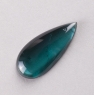 Сине-зелёный турмалин индиголит кабошон груша, вес 3.15 карат, размер 17.6х7.8мм (turm0707)
