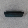 Сине-зелёный турмалин индиголит точной огранки формы багет, вес 1.74 кт, размер 10х5.5х3.5 мм (turm0743)