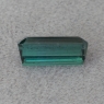 Сине-зелёный турмалин индиголит формы октагон, вес 2.15 карат, размер 10.3х4.9мм (turm0760)