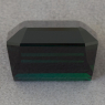 Тёмный сине-зелёный турмалин точной огранки формы октагон, вес 27.68 кт, размер 17.2х15.9x11 мм (turm0858)