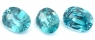 Комплект голубых цирконов формы овал, общий вес 5.23 карат, размер 8.1х6.1мм (zircon0112)