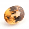 Золотисто-коричневый циркон формы овал, вес 2.64 карат, размер 8.9х6.9мм (zircon0178)