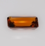 Коричнево-оранжевый циркон формы октагон, вес 4.4 кт, размер 11.3х6.8х3.8 мм (zircon0196)
