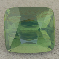 Зелёный циркон формы антик, вес 7.37 кт, размер 10.9х10x6.9 мм (zircon0265)